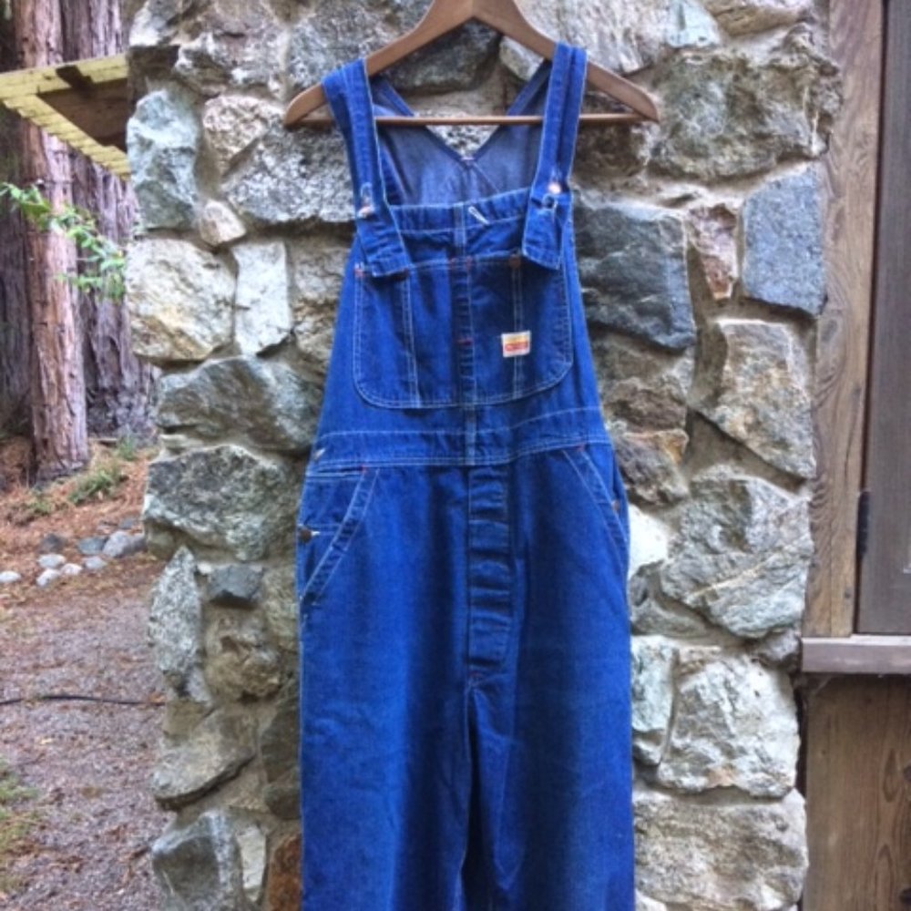 VINTAGE PAYDAY FARMER OVERALLS JEANS OVERSIZED